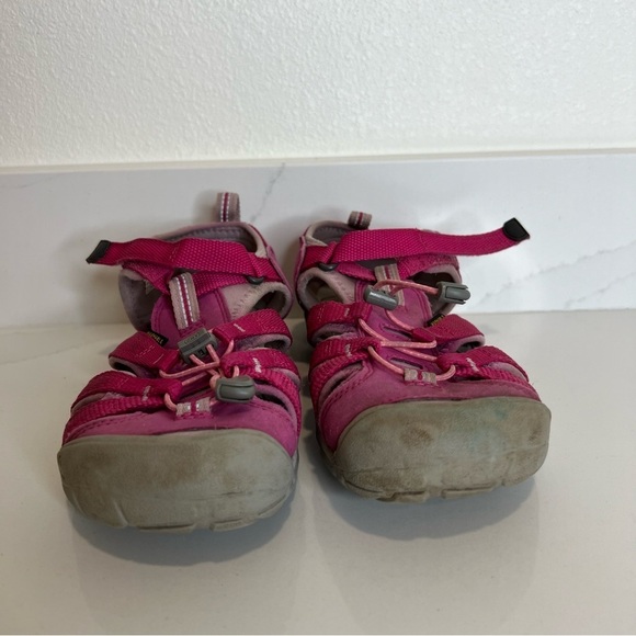 Keen Very Berry Pink Seacamp II CNX Hybrid Water Sport Sandal Waterproof Size 5 - Picture 6 of 12